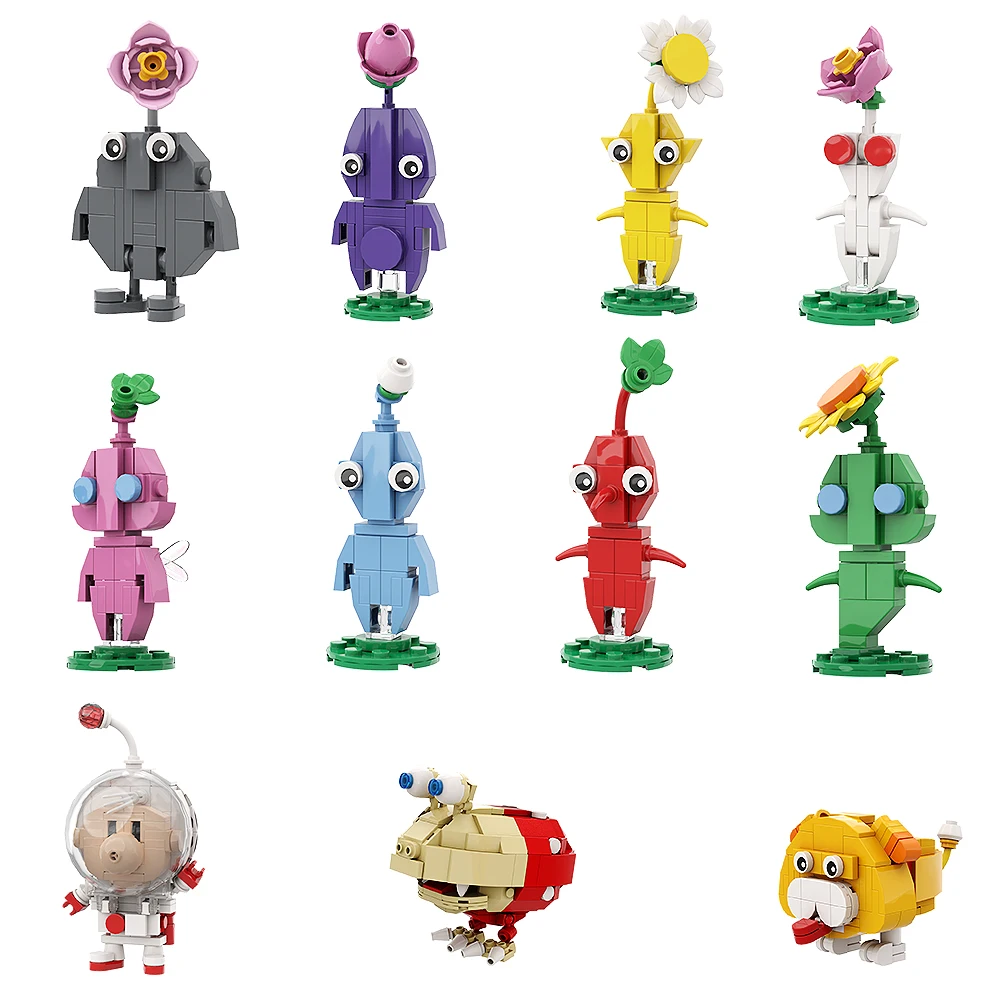 Lego Moc Pikmin Olimar