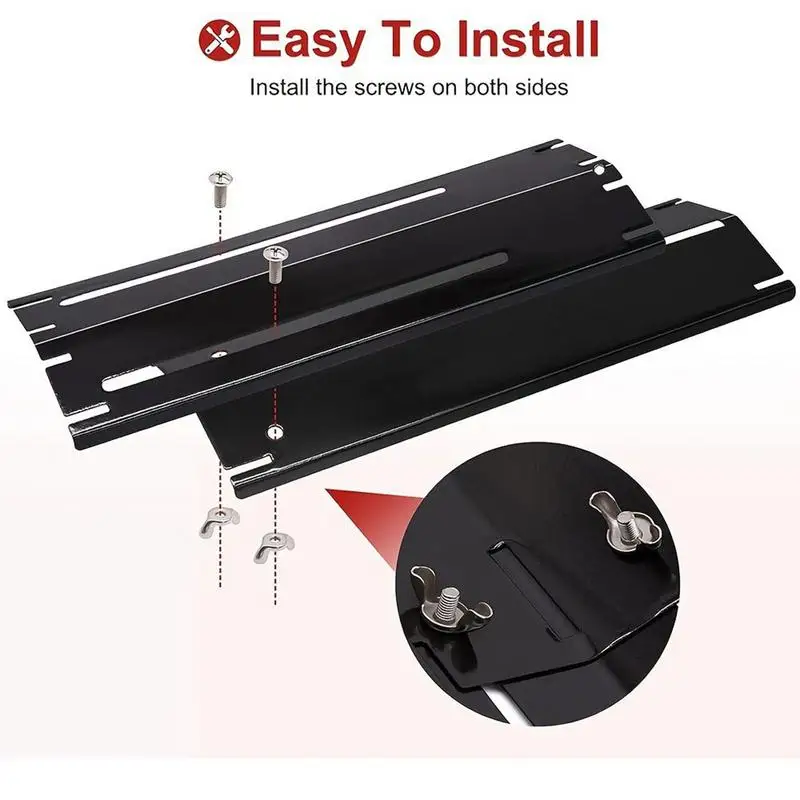 Oil Proof Grill Heat Plate Barbecue Burner Shield High Temperature Resistance Home Backyard BBQ Replacement Parts