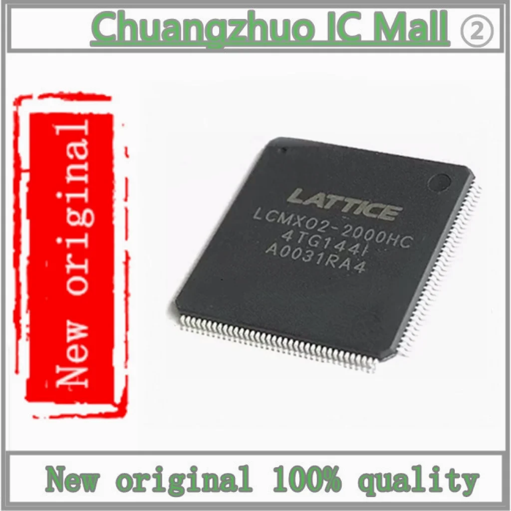 

1PCS/lot New original LCMXO2-2000HC-4TG144I 2112 264 TQFP-144(20x20) Programmable Logic Device (CPLDs/FPGAs) ROHS