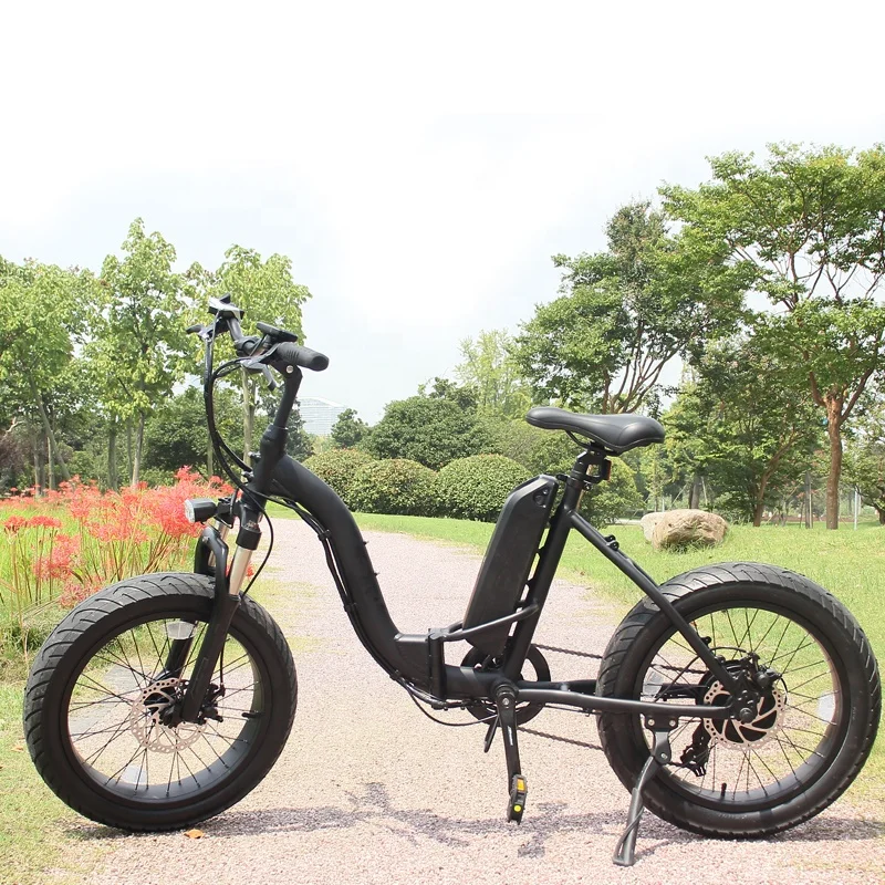 

Fashion 7 Speed Hub Motor 20Inch Mini Electric Bike 48V 250W 350W 500w Fat Tire Snow Moutain Folding Ebike Bicycle Ebike