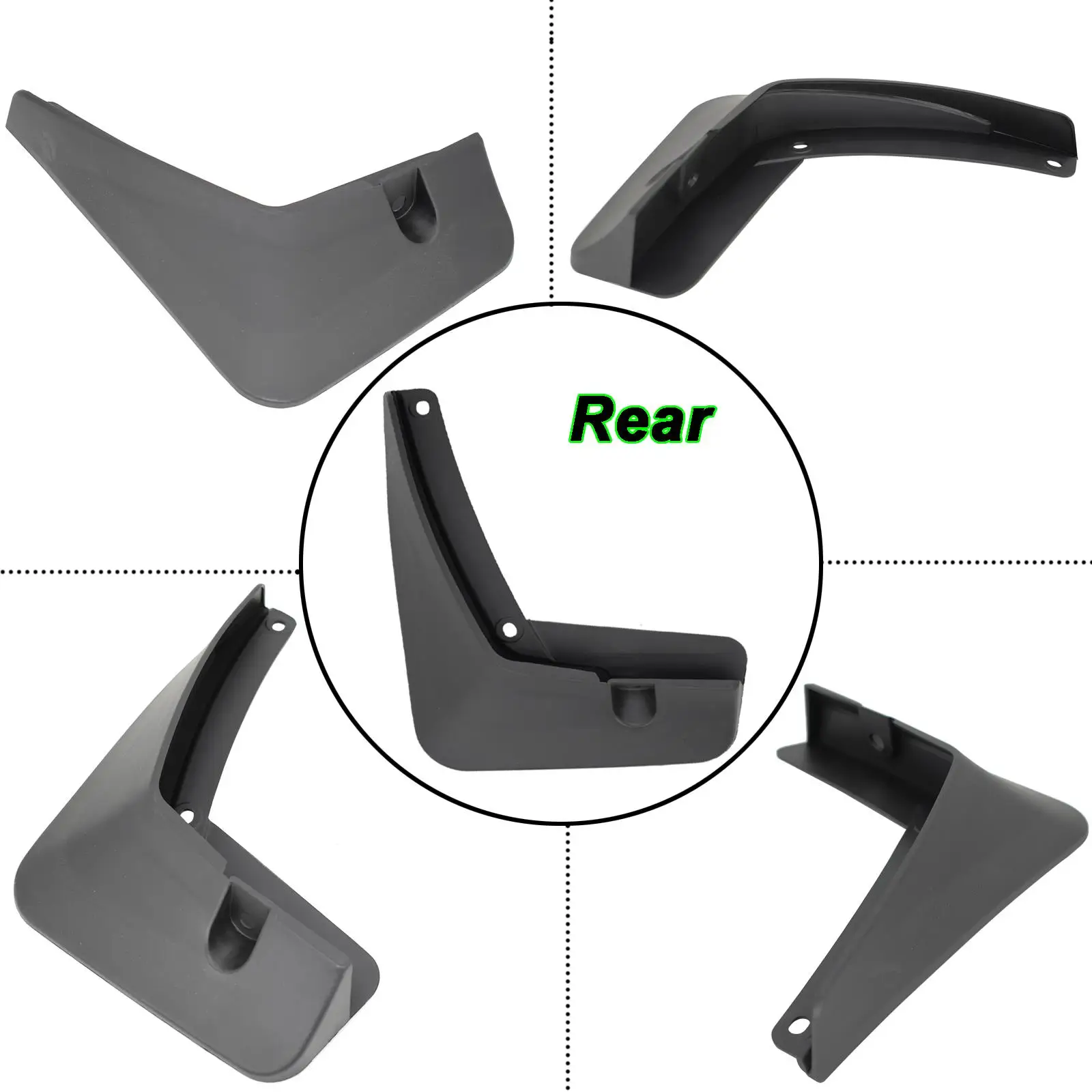 Auto Kotflügel Für SsangYong Ssang Yong Korando C300 2019 2020 2021 Vorne Hinten Mud Flaps Splash Guards Kotflügel Rad Schutz – Detail 5