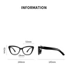 Anti Blue Rays Cat Eye Nearsighted Glasses For Women Fashion TR90 Computer Optical Prescription Eyeglasses 0 -0.5 -0.75 To -6.0 2