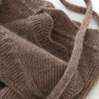 2025 Summer 100% Goat Cashmere Suspenders Women's Knitted Cashmere V-neck Pullovers Fashion Tops Women's Clothing - Image 5