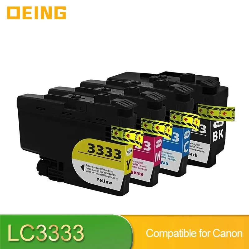 

LC3333 LC-3333 Compatible Ink Cartridge Premium Color for Brother DCP-J1100DW MFCJ1300DW