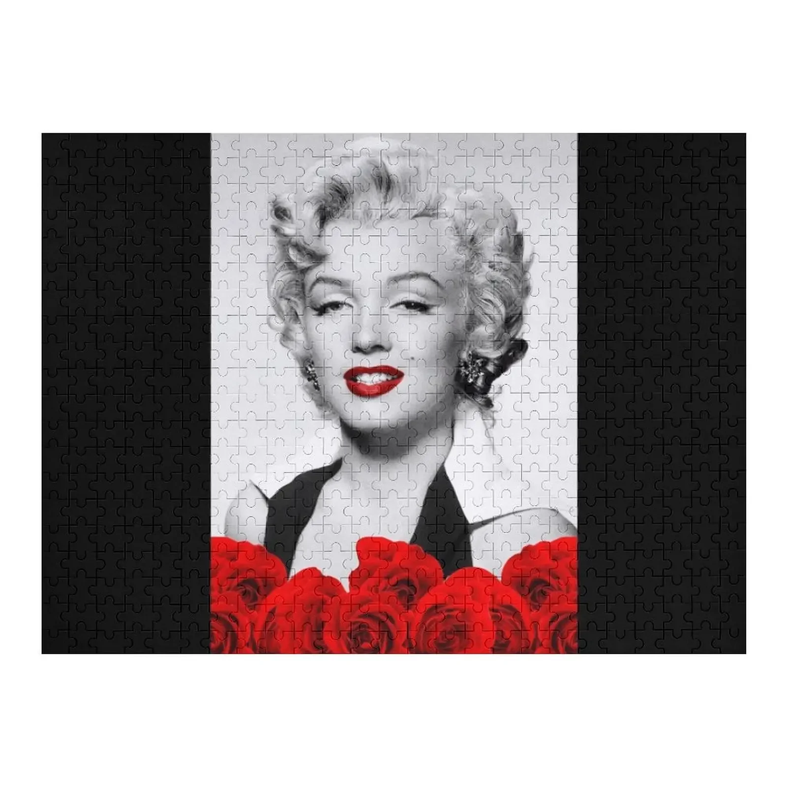 Marilyn Monroe - Love - D67 Jigsaw Puzzle Custom Name Wood Personalized Gifts Customized Toys For Kids Puzzle