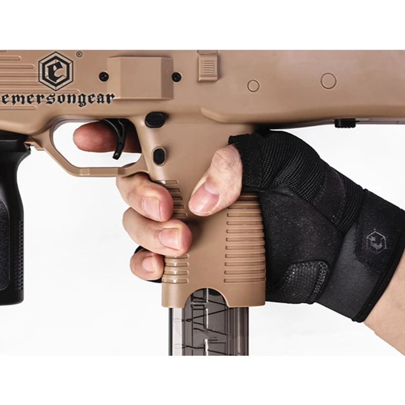 Tactical Damping Pad Half Finger Gloves Men's Combat Hunting Shooting Airsoft Paintball Police Duty-Fingerless