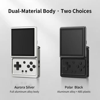 Console di Gioco Portatile Anbernic RG Rotate con Schermo IPS 3.5'' 4K Ultra HD, Wi-Fi5, BT5.0, AI, in Metallo