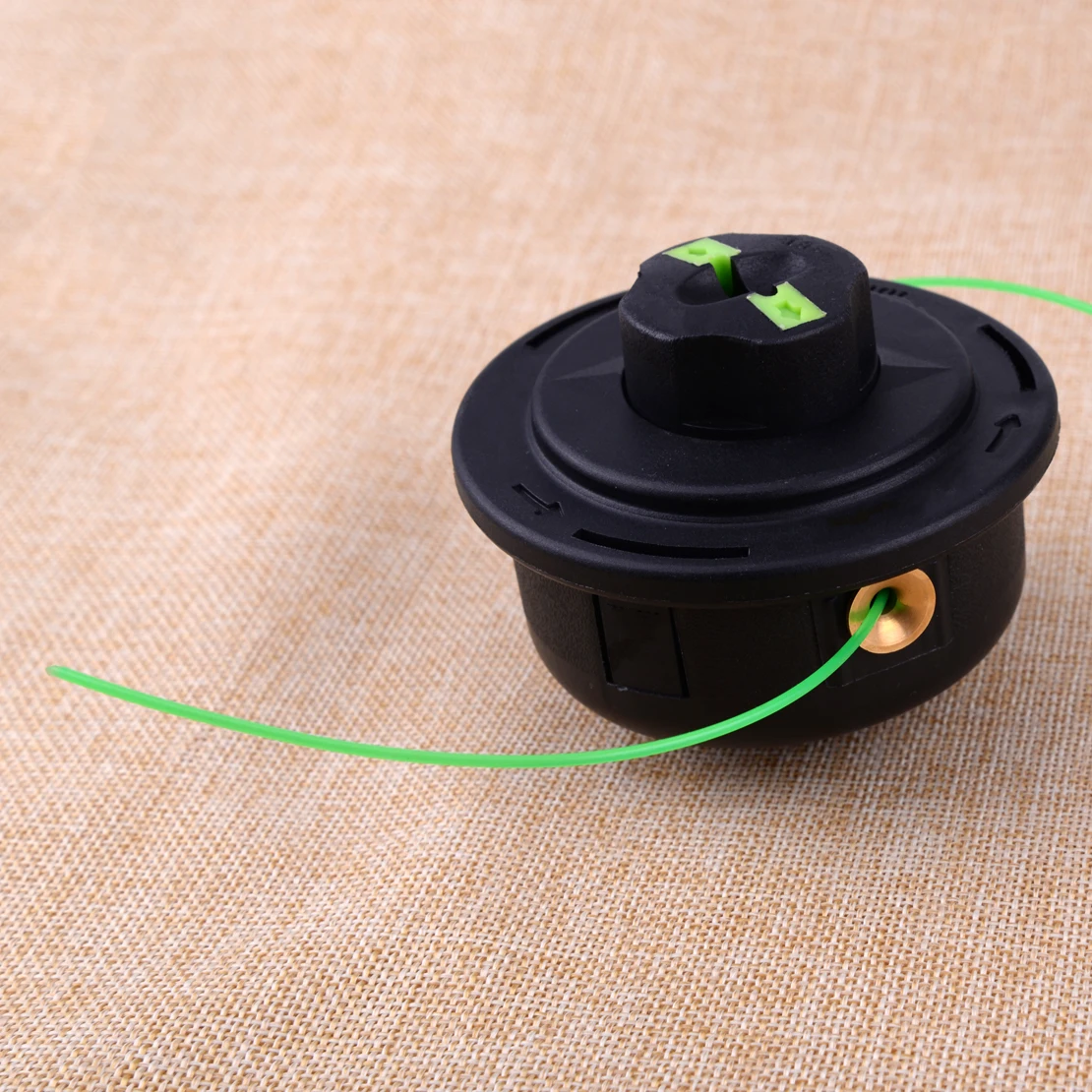 LETAOSK M8 X 1.25 Trimmer Dual Line Bump Feed Head Fit For Most Strimmer Brush Cutter grass trimmer head