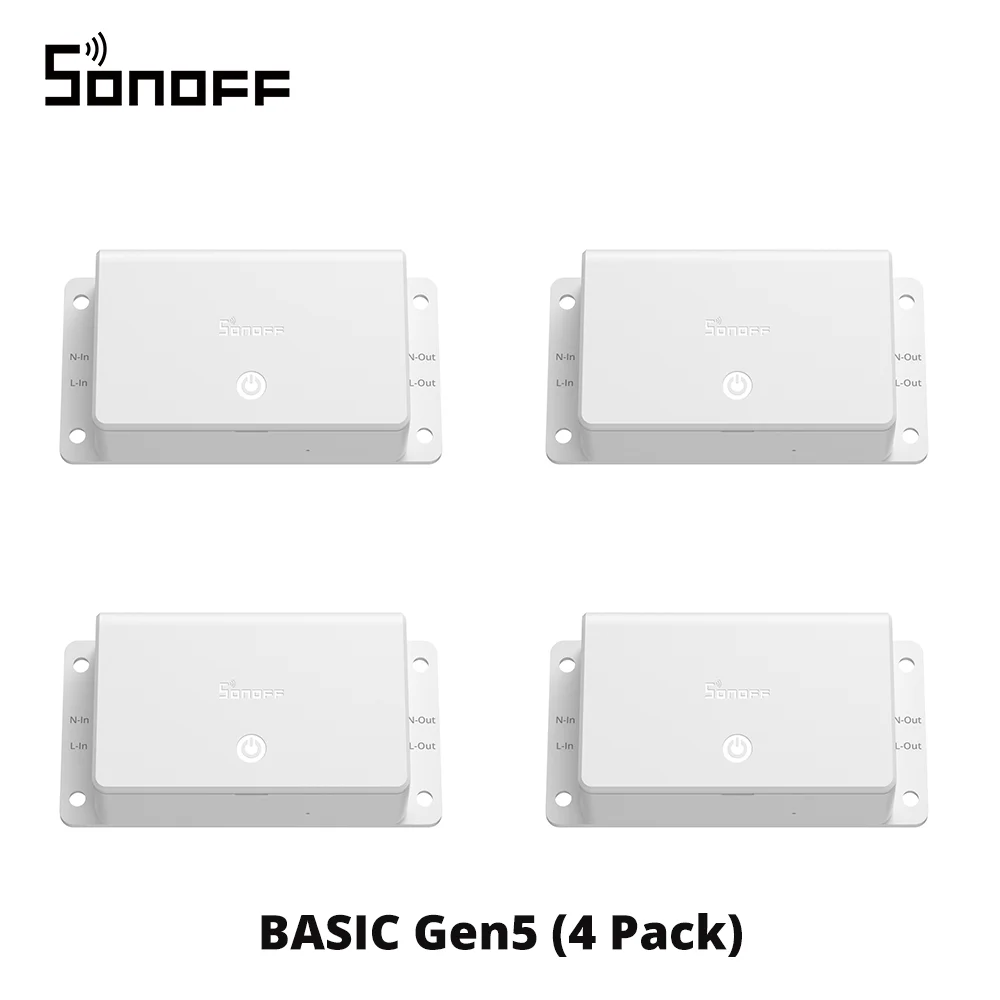 SONOFF BASIC-1GS Gen5 Matter Wi-Fi Smart Switch DIY Module Smart Home Automation Solution Compatible With Apple Home Google Home