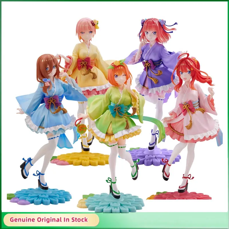 

FuRyu TENITOL Nakano Nino Miku Yotsuba Itsuki Yukata Short Skirt Bathrobe Ver The Quintessential Quintuplets Action Figure Toys