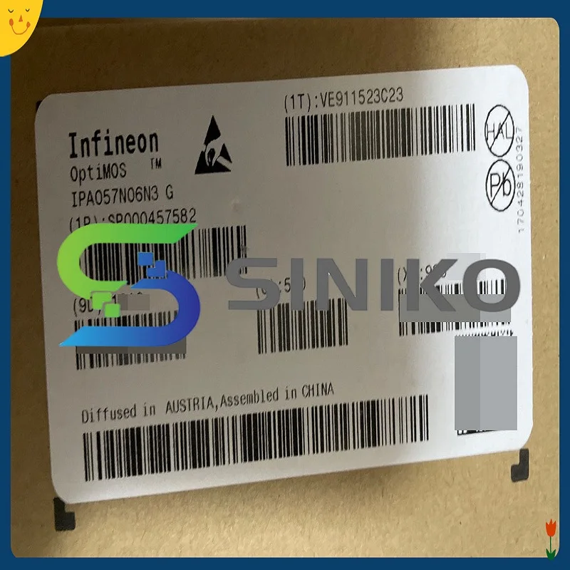 

Новый и оригинальный встроенный микросхема Infineon Mosfet IPA057N06N3G