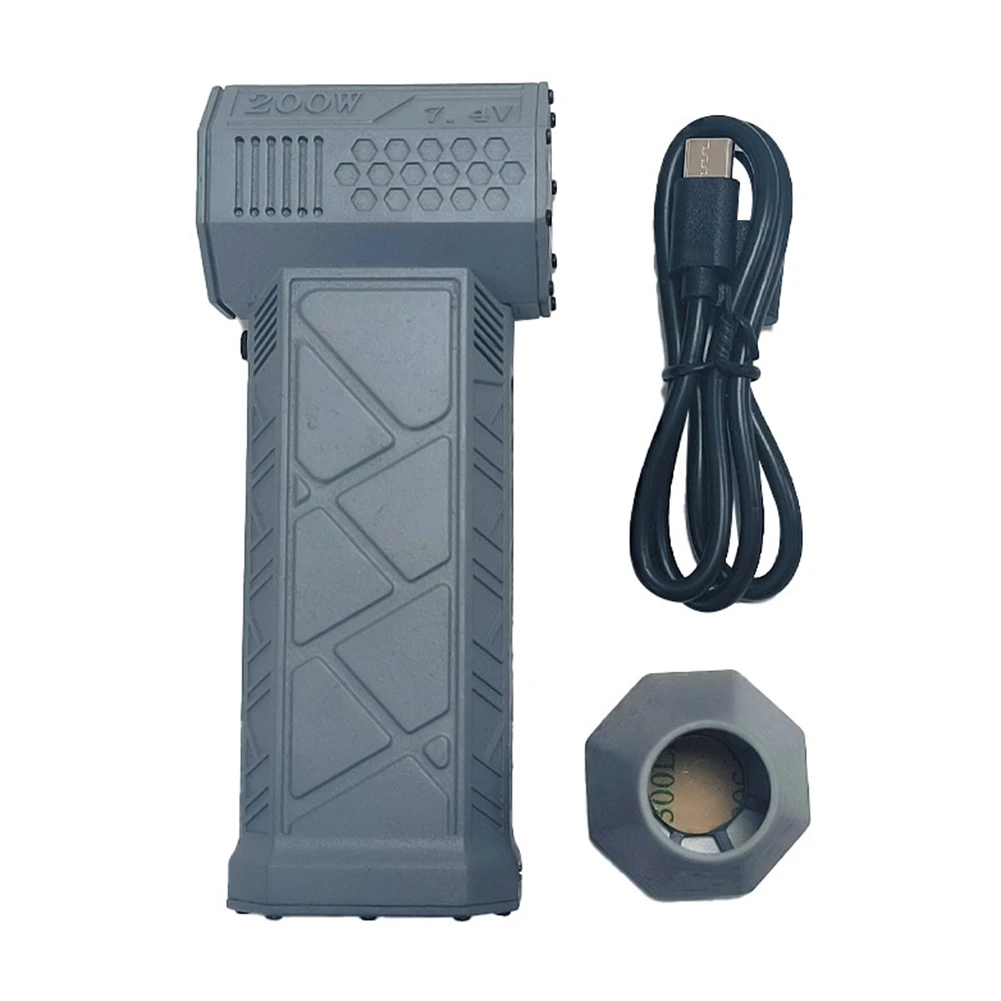 

Turbo Fan Violent Fan 130 150*80*30 Mm 52 Ms Wind Speed Handheld High Speed Plastic Shell Portable Strong Fans