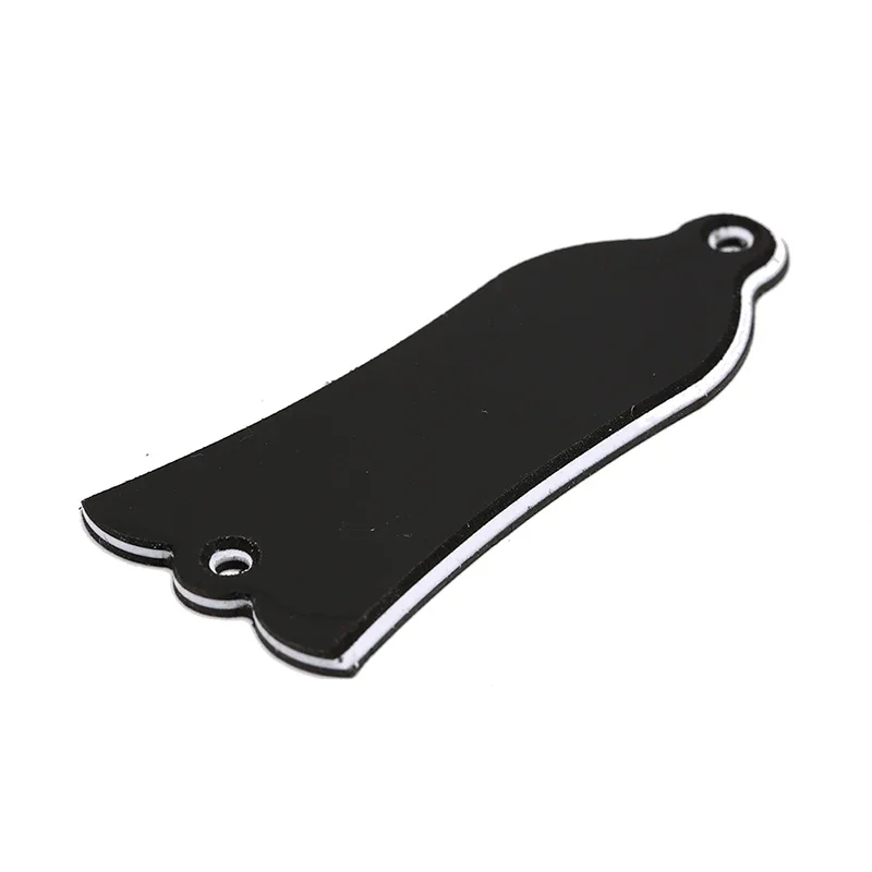 Bell Shape Guitar 2 Holes PVC Truss Rod Cover Plate Scroll Plate Gibson LP SG Flying V ES
