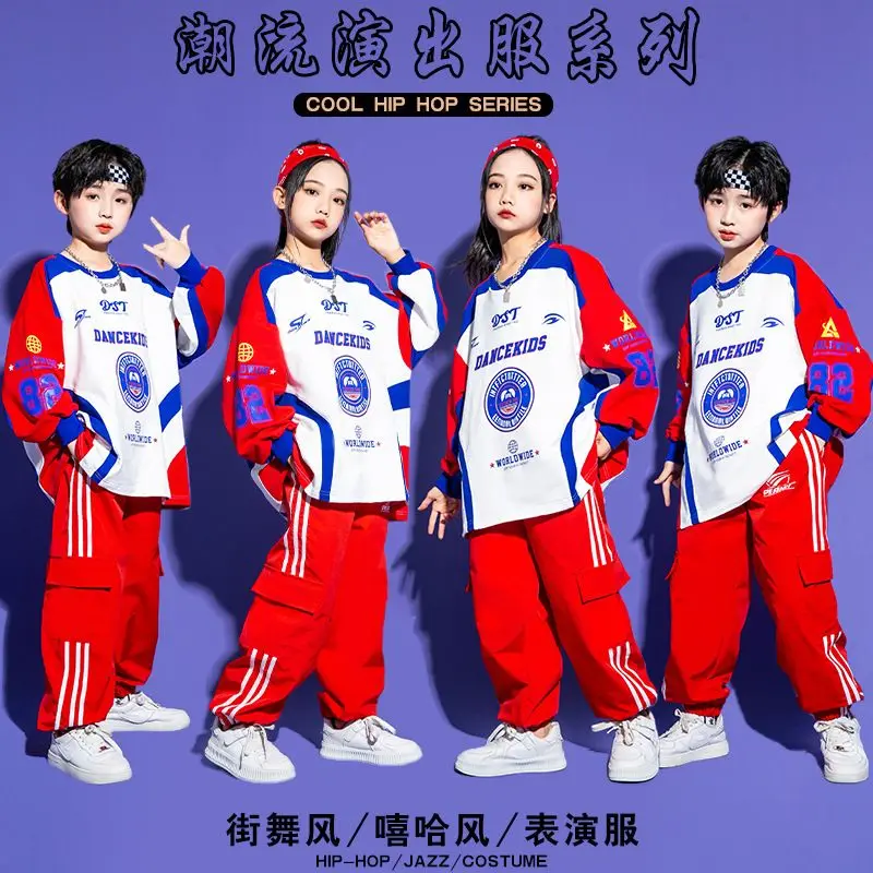 School Performance Clothes Children's Jazz Hip Hop Dance Costumes