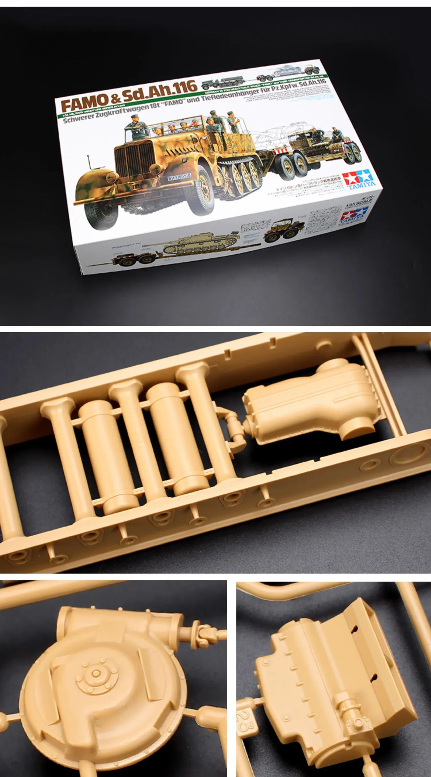 Tamiya 1/35 FAMO & Sd.Ah.116 - Dragon Pz.Kpfw. IV - iModeler
