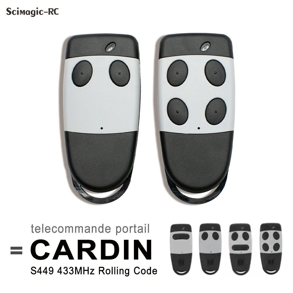 Télécommande Portail CARDIN S449-QZ4 / TXQ449400