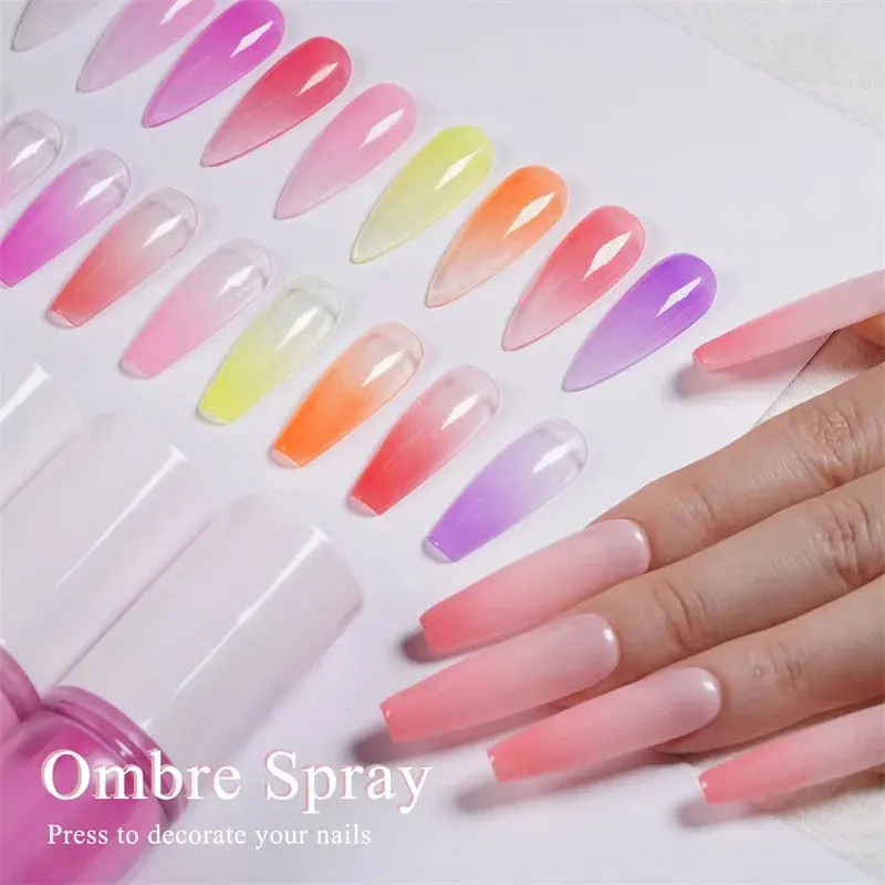 Ombre Spray Powder Ombre Spray Powder Nail Art 10g Ombre Spray For Nail Create A Few Seconds To Achieve A Gradient Effect Pigment