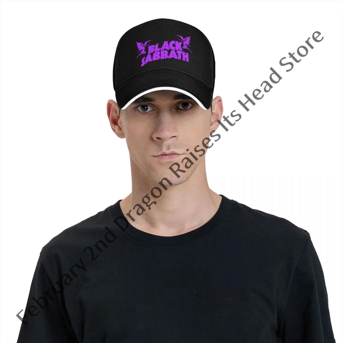 Black Sabbaths Funny Baseball Men Polyester Hats Adjustable Hat Universal Casual Cap Truck driver Hat