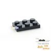 40pcs Size 2x3 Dot Plate MOC Assemble Particles DIY Building Blocks 2*3 Figures Bricks Educational Creative Toy for Kid 3021 6