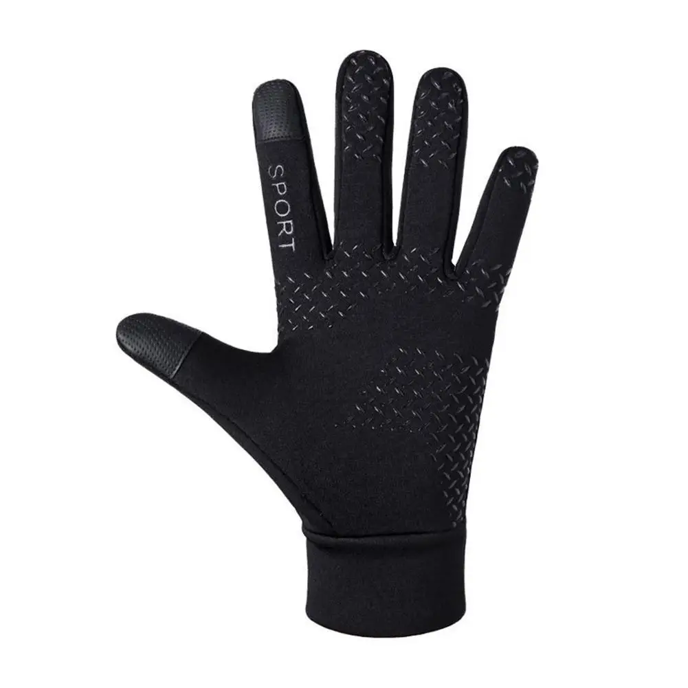 Football Gloves Boys Kids Waterproof Thermal Grip Outfield Cycling Player Bicycle Field Bike Sports Sports Outdoor Guantes 2