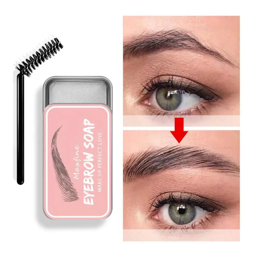 

Natural Wild Eyebrow Wax Long Lasting Waterproof Makeup Eyebrow Gel Tattoo Cream Tint Pen Eye Brow Enhancer