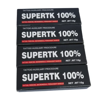 Newest 100% Supertk Tattoo Cream Before Permanent Makeup Microblading Piercing Eyebrow Lips Liner Body Beauty 10g 1