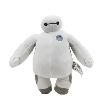 18cm Disney Baymax Plush Doll Big Hero Animated Character Stuffed Model Toy Cartoon Kawaii Children's Birthday Gift