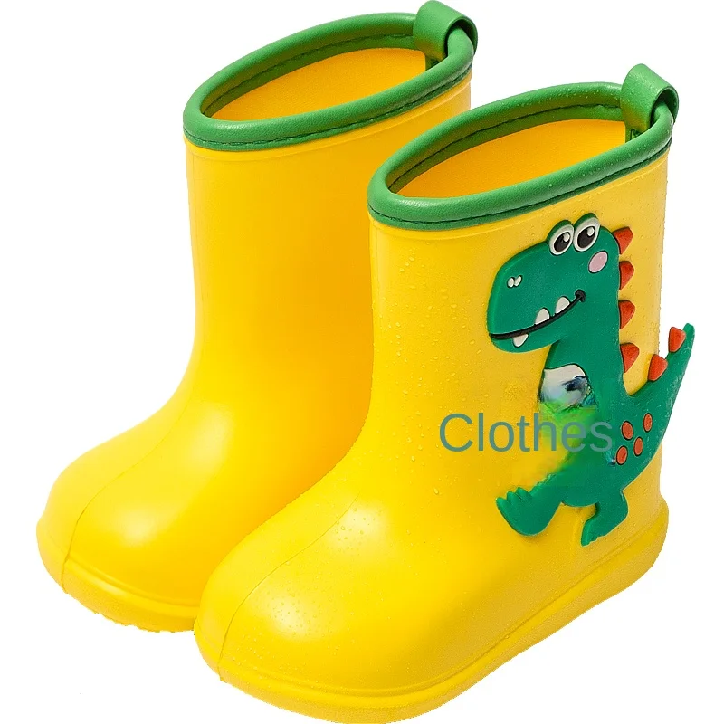 Children Boots Baby Boys Girl EVA Non-slip Outdoor Cartoon Dinosaur Rain boots for Kids Waterproof Shoes children boots