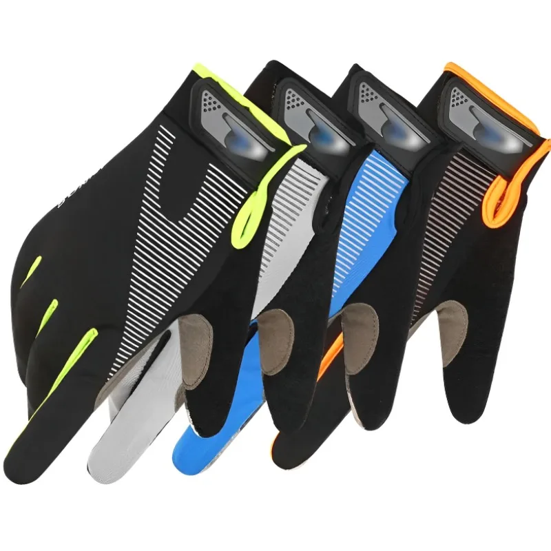 Anti-Slip Cycling Gloves TouchScreen Bike Gloves Outdoor Winter Thermal Warm Cycling Gloves Full Finger Bicycle Ski Sport Gloves 4