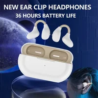 Bone Conduction Sports Earphones | Open-Ear Clip Design, 12H Playtime IPX7 Waterproof Bluetooth Headset for Running/Gym - Image 3