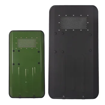90x 50cm Metal Shield Aluminum Shield Protective Mirror Hand-Held Defense Security Rectangular Square Shield Edge Protection 1