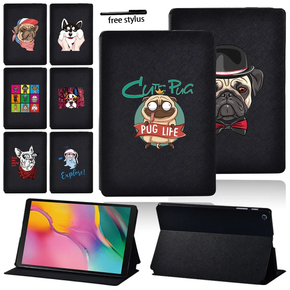 

Tablet Case for Samsung Galaxy Tab A 10.1 Inch 2019 SM-T510 SM-T515 Leather Flip Stand Sleeve Protective Cover for T510 T515