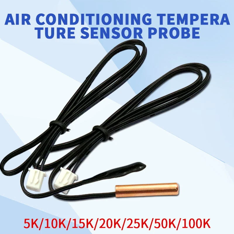 1pcs 40cm Air Conditioning Temperature Sensor 5k 10k 15k 20k 25k 50k