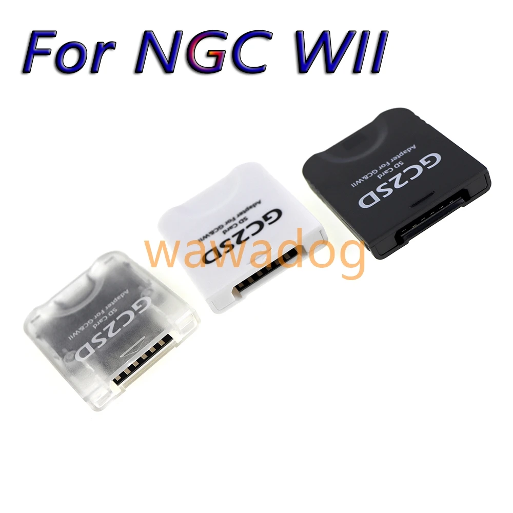 10pcs For Nintendo Wii NGC GC2SD SD Memory Flash Card Card Reader