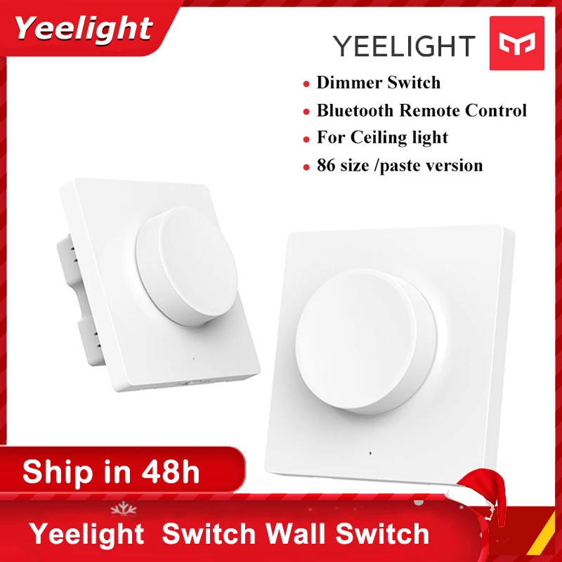 Original Yeelight Smart Dimmable Wall Switch Wireless Switch For