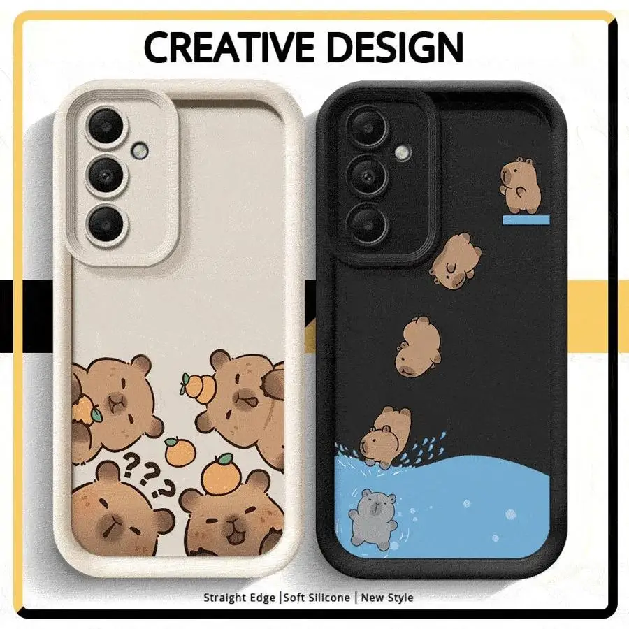 Charming Capybara Matte Phone Case