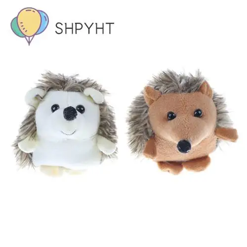 

10CM Kawaii Hedgehog Animal Plush Stuffed Toy Dolls Key Chain pendant GIFT