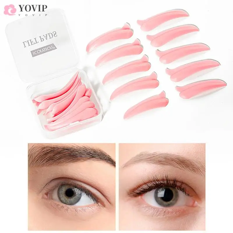 1 Scatola S/M/L/Xl/Xxl Patch Per Sollevamento Ciglia Morbido Silicone Riciclare Aste Perm Eye Lash Lifting Pad Bigodini Strumenti Per Il Trucco