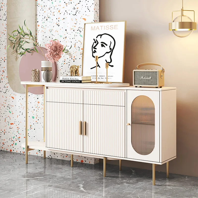 

Новое поступление буфетный сервант для гостиной, шкафы для шкафов, кухонный угловой шкаф, Современный домашний декор, консольный стол с белой отделкой