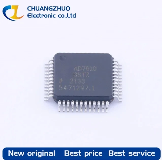 

1Pcs New original AD7610BSTZ AD7610 16Bit 5V 250kHz LQFP-48(7x7) Analog To Digital Converters