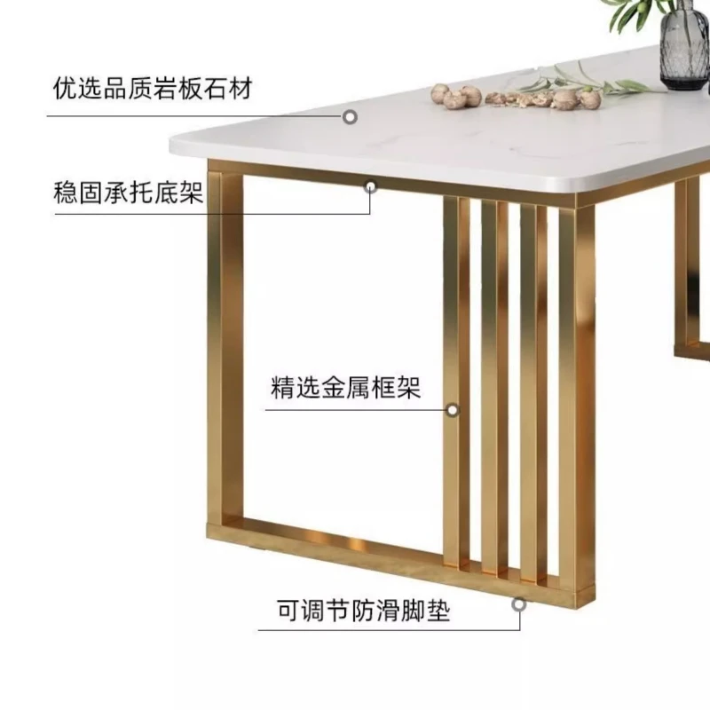 Modern Nordic Dining Table Set 4