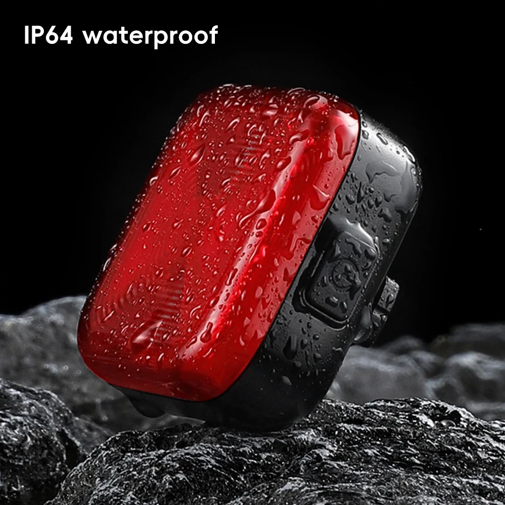 Bike Rear Light High Brightness Quick Release Portable Bicycle Saddle Tail Light Waterproof LED Charging Lamp Cycling Accessory