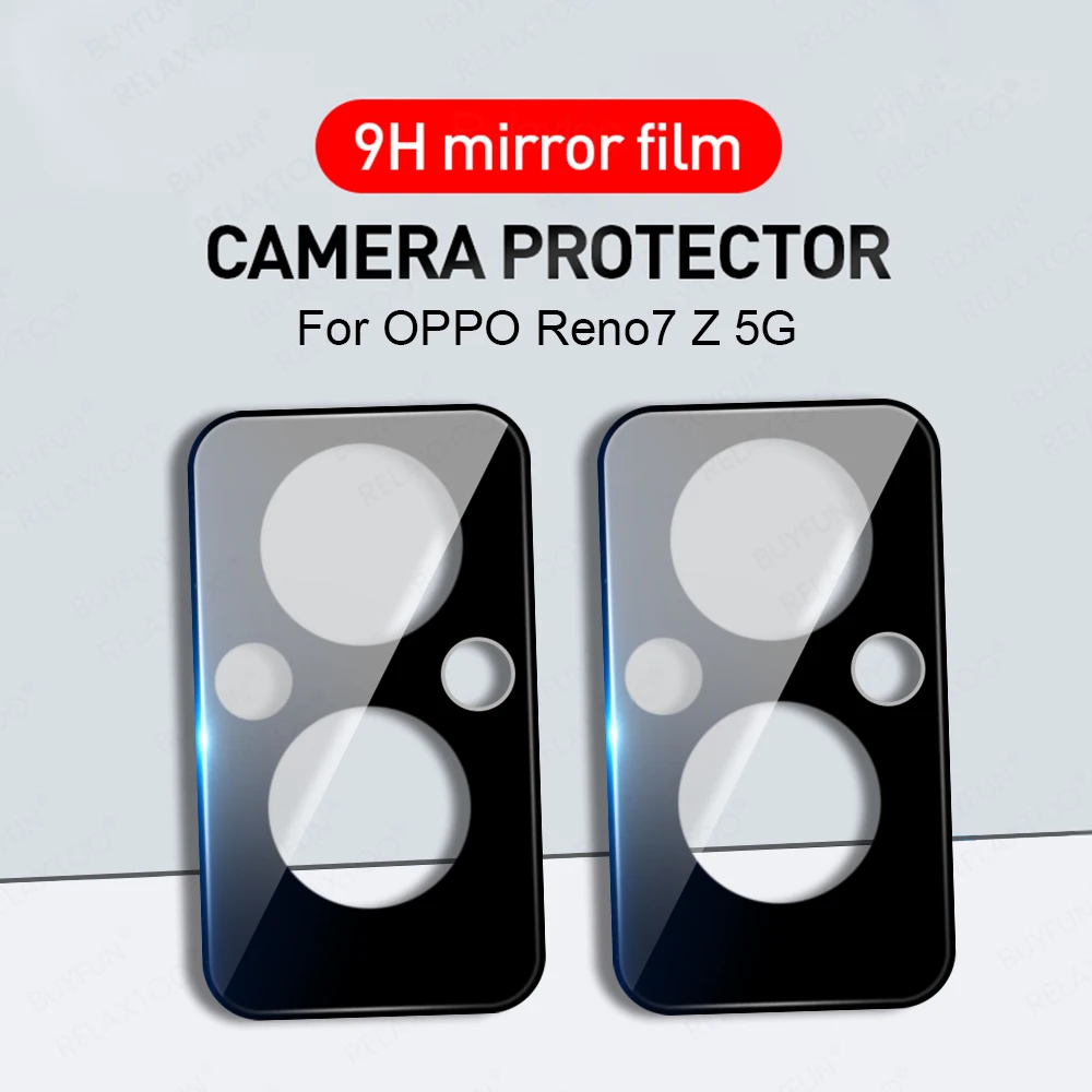 3d 9h Camera Lens Back Cover For Oppo Reno7 Z 5g Reno 7pro Clear