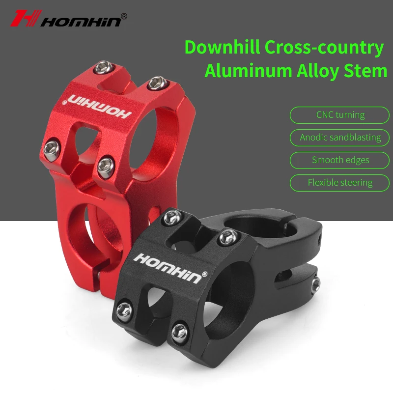 Mtb Handlebar Stem 31.8 Road Bike Bicycle Bridge Power Aluminum Alloy Handle Mountain Parts 45MM Cycling Sports