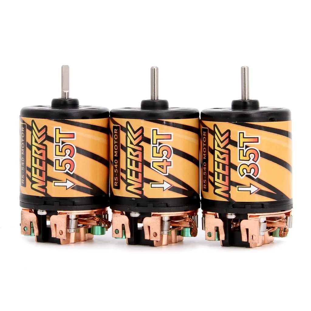 High-Performance RC Car Brushed Motor & ESC Combo for Crawlers