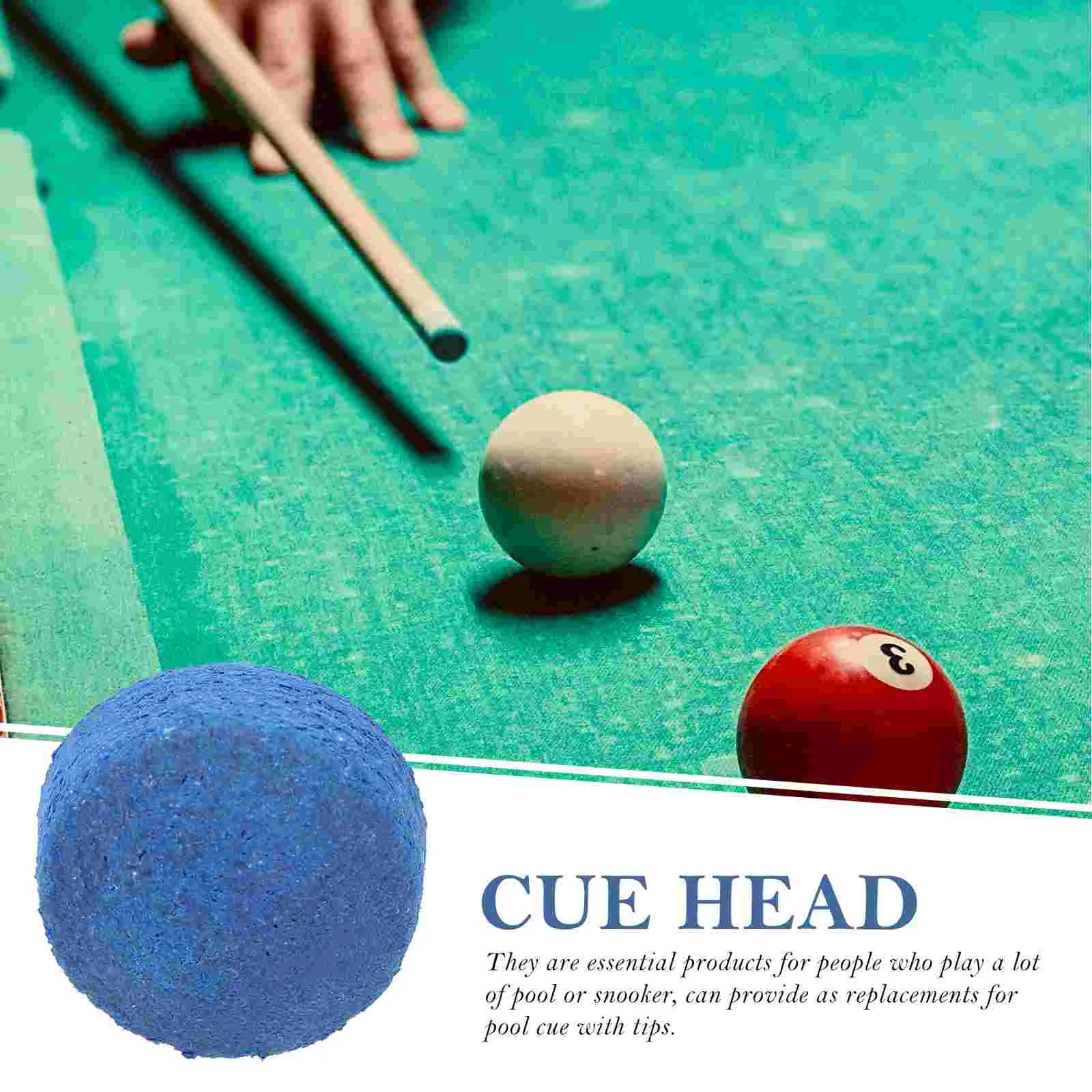 

Billiard Cue Tip Billiards Stick Tips Pool Replaceable Replacement Tools Parts Chalk