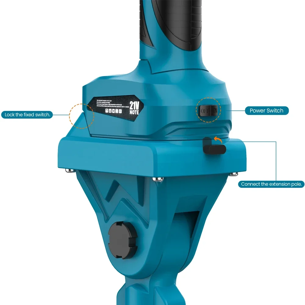 Aluminum Extension Rod for Electric Pruning Shear and Chainsaw