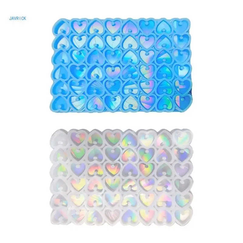 

DIY Glossy Light Keychain Mold Pendant Earrings Mould Resin Epoxy Jewelry