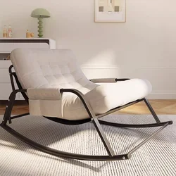 Rocking Lounge Chairs Modern Nordic Adults Luxury Designer Bedroom Chairs Sofa Recliner Articulos Para El Hogar Home Furniture