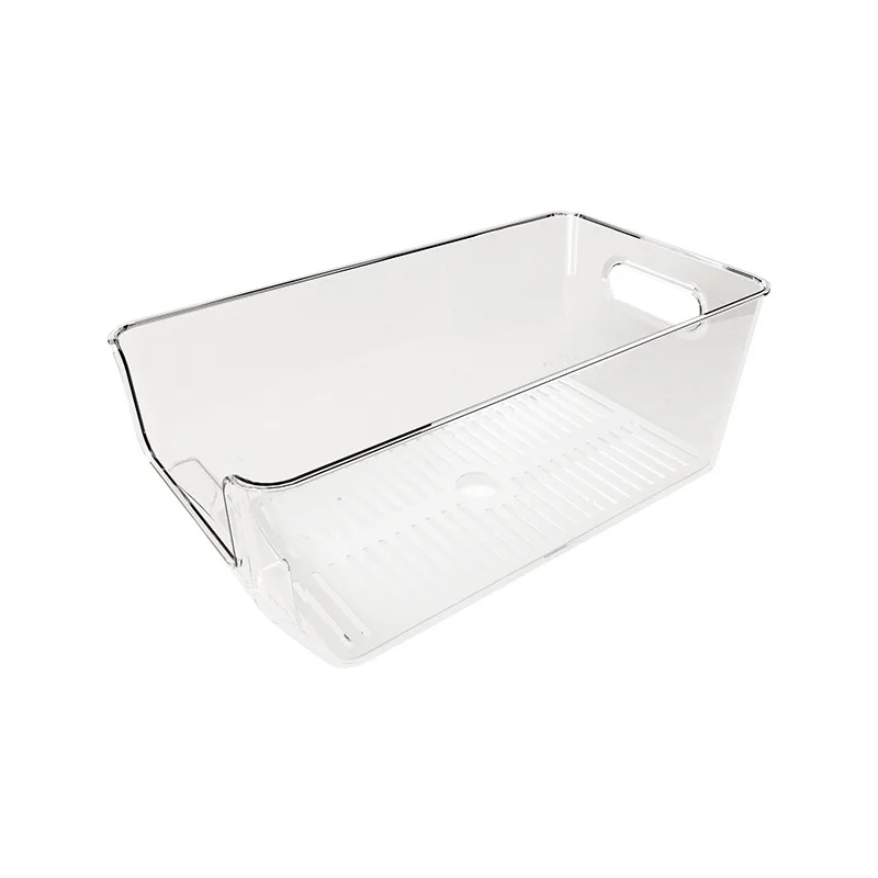 Transparent refrigerator storage box food grade household drawer kitchen storage special drink egg vegetable drain box 6